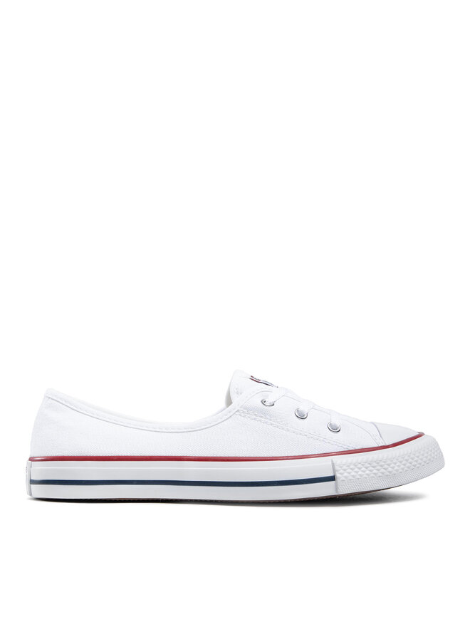 Converse Tornacipő Converse Chuck Taylor All Star Ballet Lace Slip 566774C Fehér