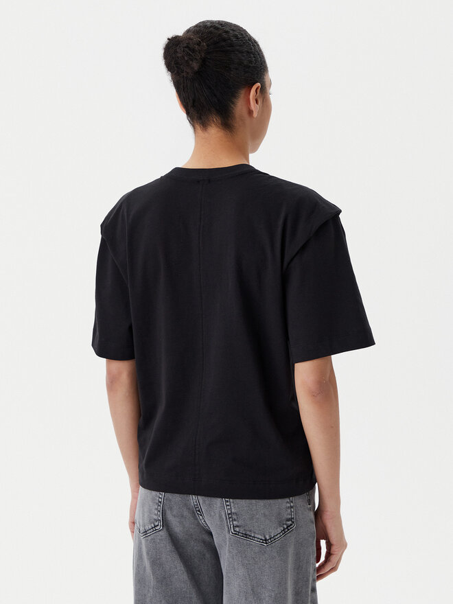 PINKO PINKO T-Shirt Tuca 105015 A2ID Μαύρο Regular Fit