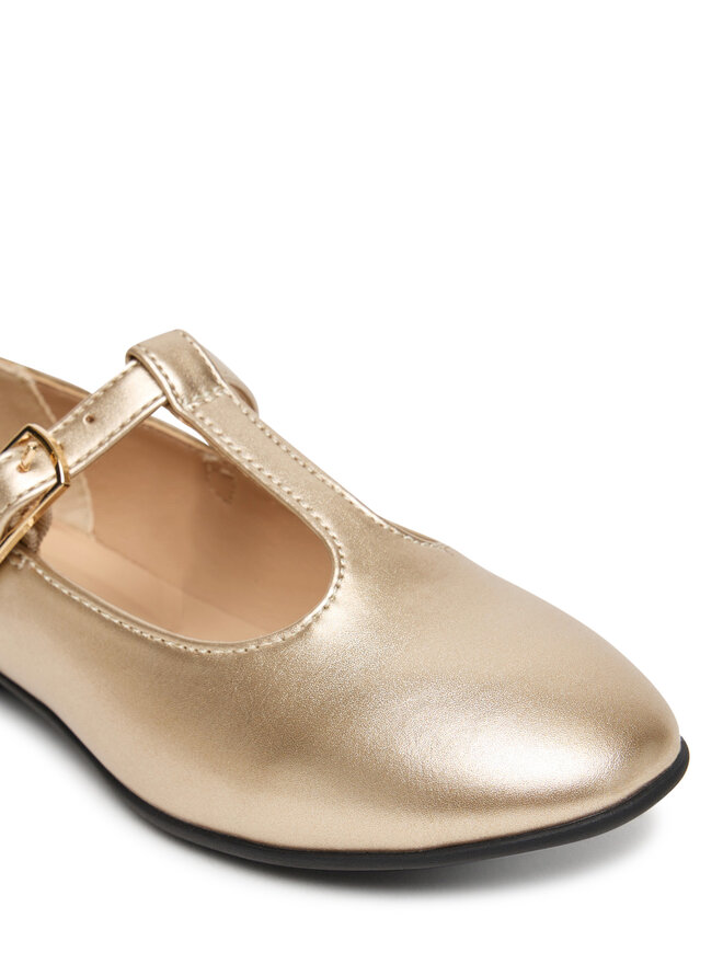 Tommy Hilfiger Balerīnas Tommy Hilfiger T3A3-34001-1372 S Zelta