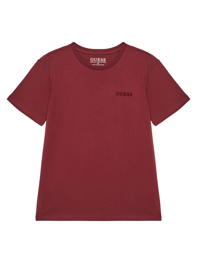 Guess Guess Marškinėliai L5YI39 K8HM4 Vyšninė Regular Fit
