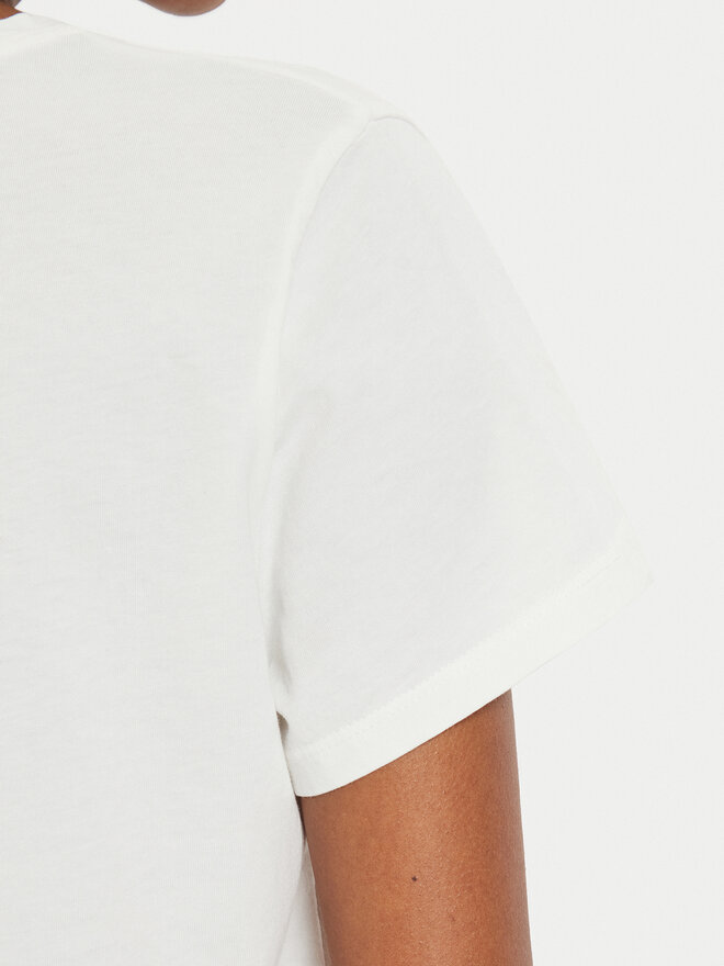ViCOLO ViCOLO Camiseta RB0673 Écru Regular Fit