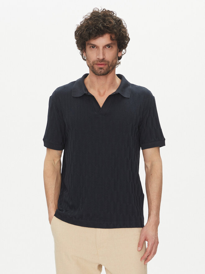 Marciano Guess Marciano Guess Pólóing 5GHP03 6326A Sötétkék Regular Fit