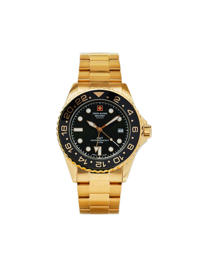 Swiss Alpine Military Годинник Swiss Alpine Military 7052.1114 Золотий