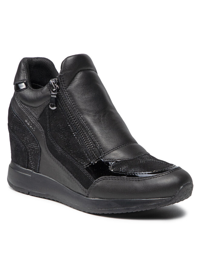 Geox Laisvalaikio batai Geox D Nydame A D620QA 085PZ C9999 Juoda