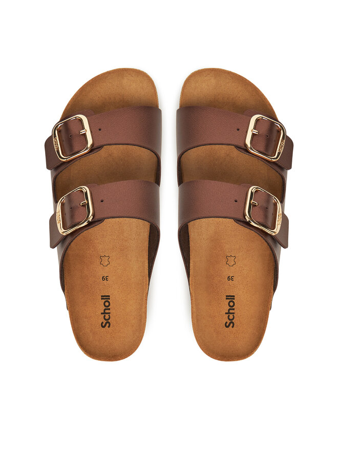 Scholl Natikači Scholl Josephine F32166 Rjava