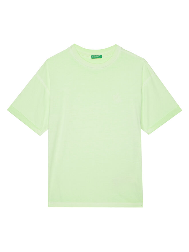 United Colors Of Benetton United Colors Of Benetton Camiseta 3085C10P9 Verde Regular Fit