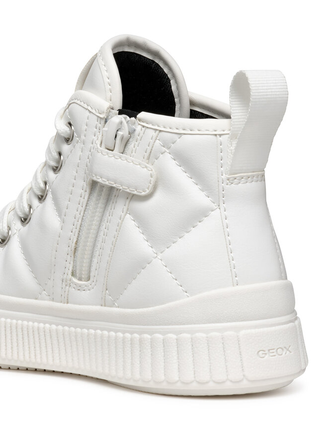 Geox Сникърси Geox J Laquinny Girl J46M3B 000BC C1000 S Бял
