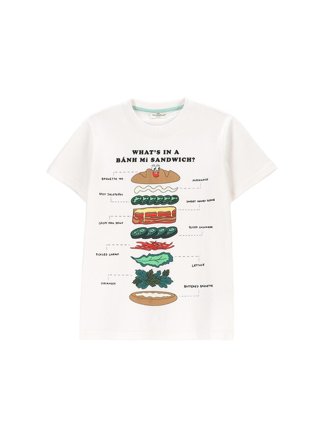 Coccodrillo Coccodrillo T-Shirt WC5143210VBB Λευκό Regular Fit