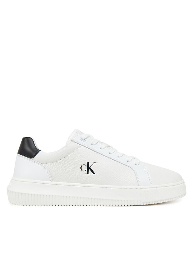 Calvin Klein Jeans Αθλητικά Calvin Klein Jeans Chunky Cupsole Lth Mg Tc YM0YM01198 Λευκό