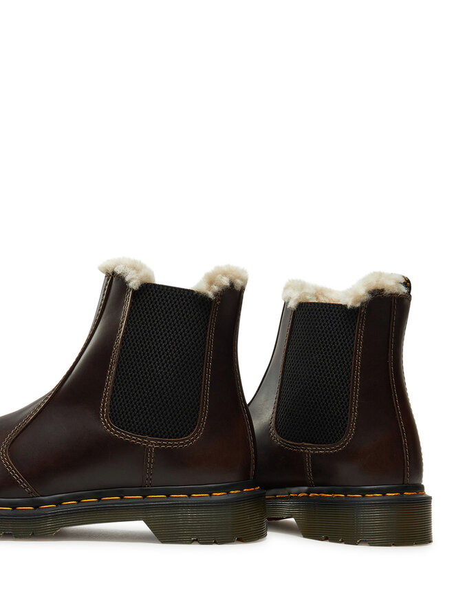 Dr. Martens Polokozačky Dr. Martens 2976 Leonore 32016777 Hnědá