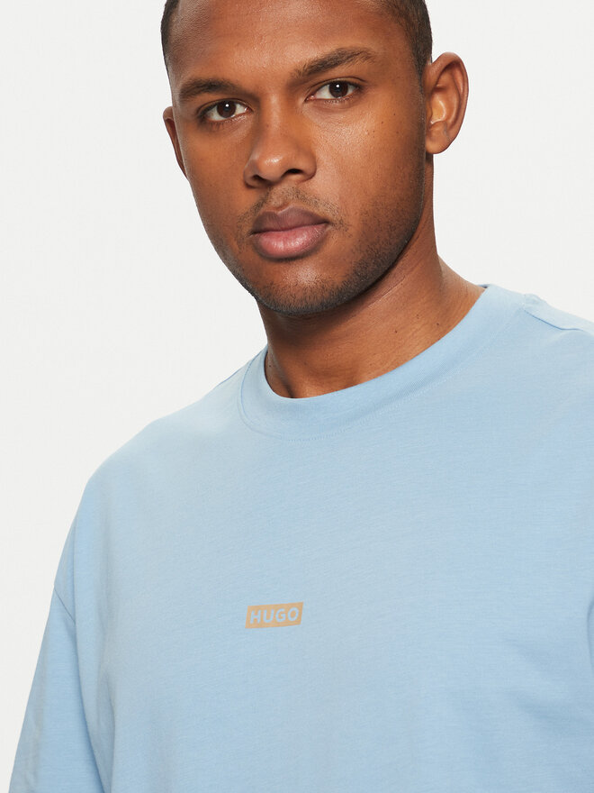 HUGO HUGO Camiseta Nalono 50509776 Azul Relaxed Fit