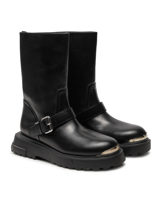 LOVE MOSCHINO Боти LOVE MOSCHINO JA24134G1LIA0000 Черен