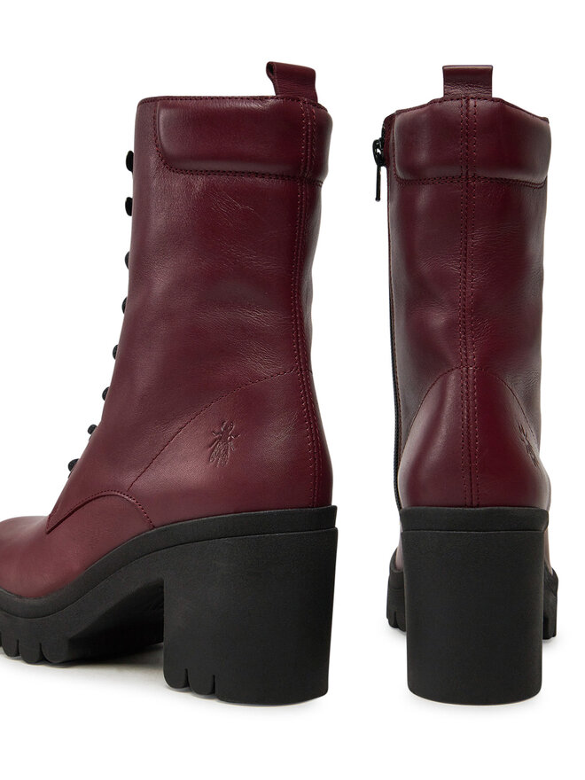 Fly London Stiefeletten Fly London Tielfly P144642013 Dunkelrot