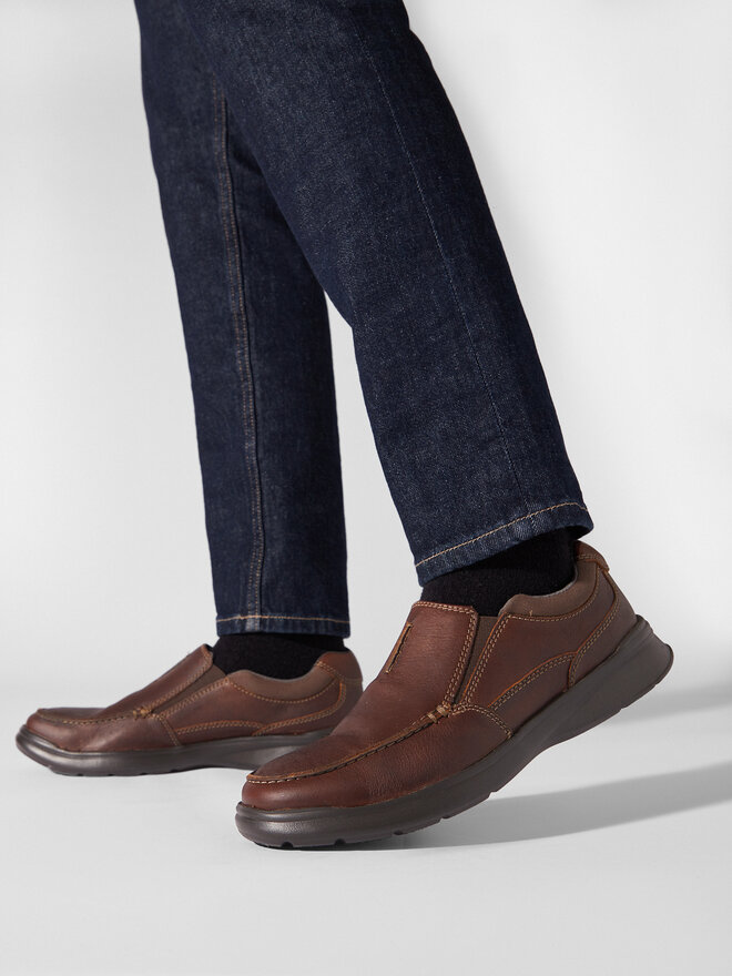 Clarks Félcipő Clarks Cotrell Free 261315667 Barna