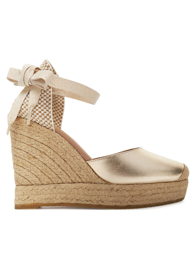 Genuins Espadryle Genuins Darya G105916 Złoty
