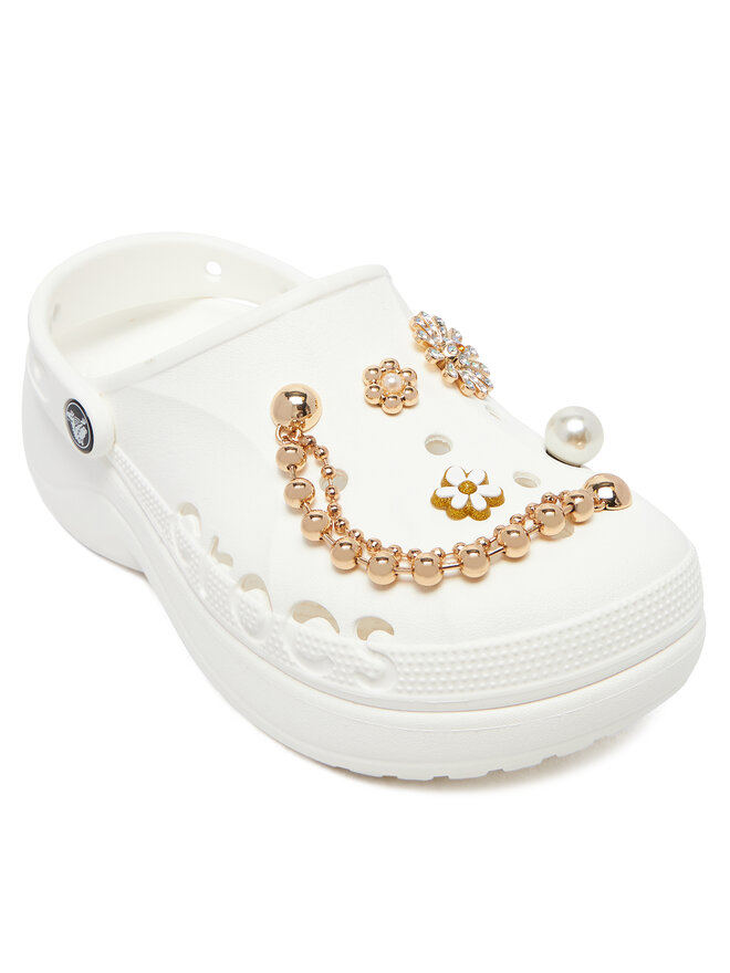 Crocs Schuhverzierung Crocs PRETTY IN GOLD 5 PACK 10014866 Goldfarben