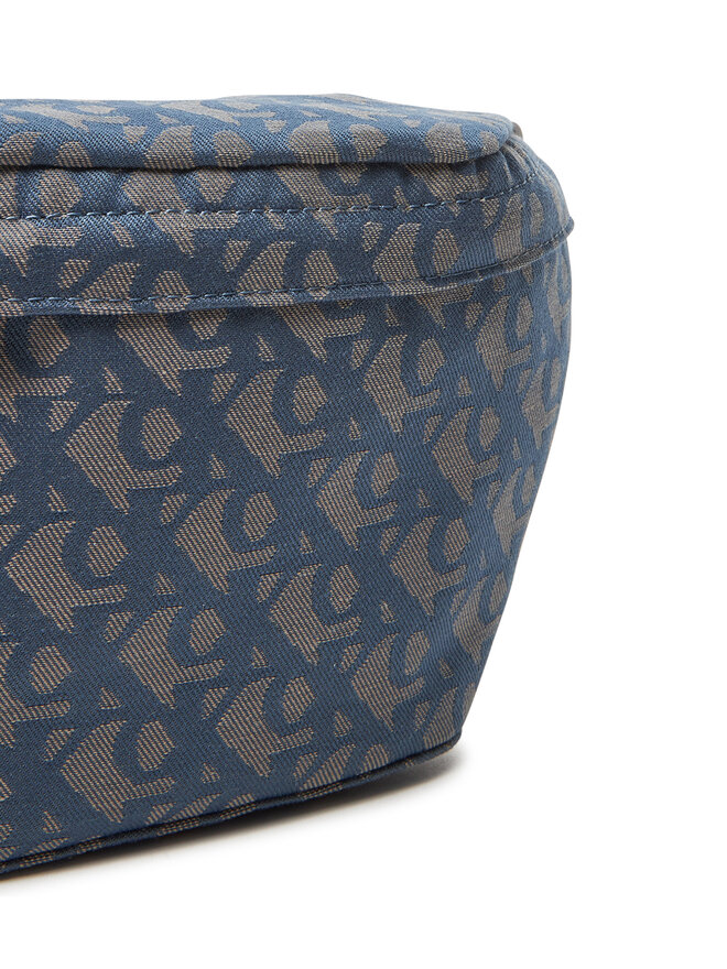 Calvin Klein Jeans Borsetă Calvin Klein Jeans Unstructured Monogram Waistbag LV04G3177G Albastru celest