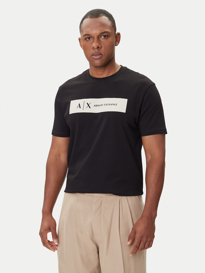 Armani Exchange Armani Exchange T-Shirt XM001425 AF10361 UC001 Μαύρο Regular Fit
