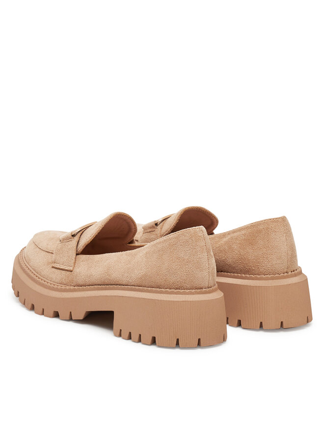 DeeZee Loafersy DeeZee LE601-5 Beżowy