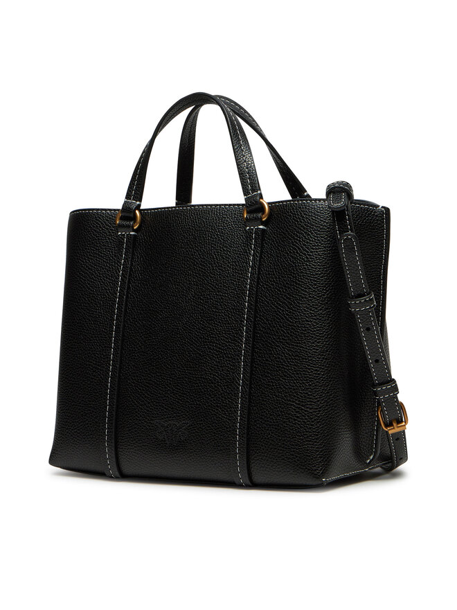 PINKO Kabelka PINKO Miranda Shopper Mini AI 24-25 PLTT 104515 A29O Černá