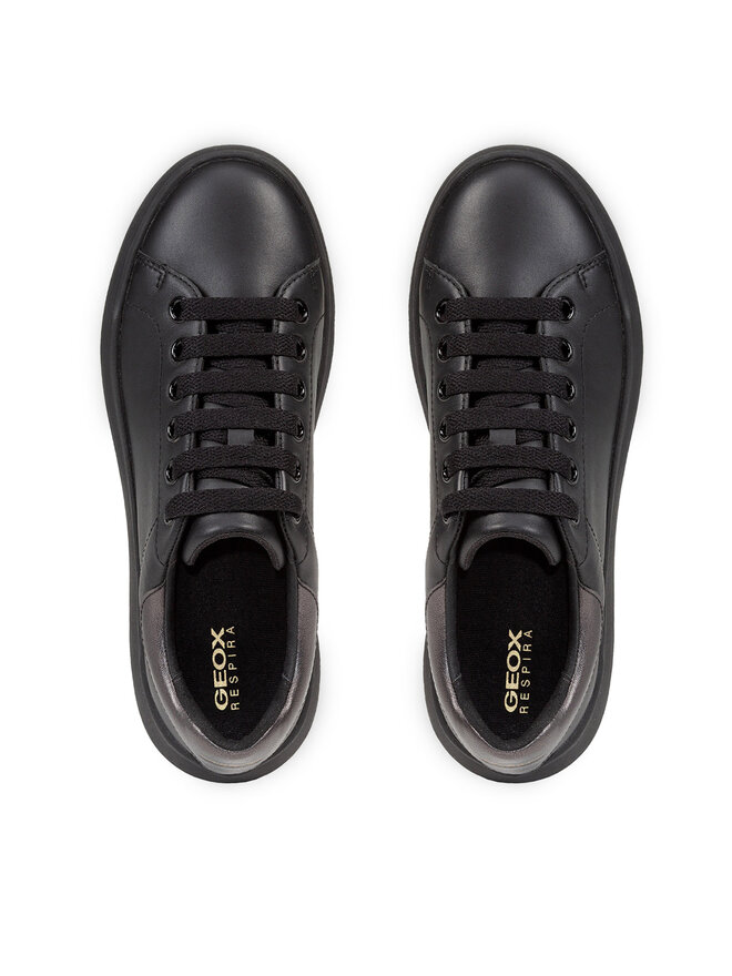Geox Zapatillas Geox D Spherica EC4.1 D45TCD 085NF C9B1G Negro