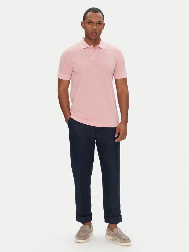 BOSS BOSS Poloshirt Prime 50507813 Rosa Regular Fit