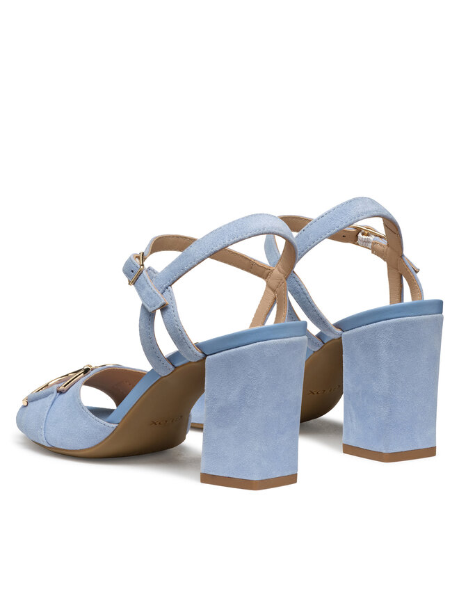 Geox Sandály Geox D New Eraklia 80 D55RPA 00021 C4003 Modrá
