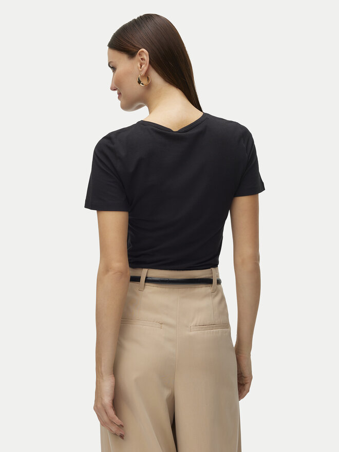 Vero Moda Vero Moda T-Shirt Lulu 10323755 Schwarz Regular Fit