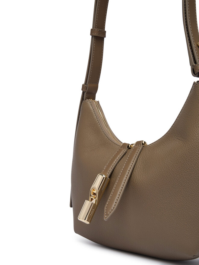 Furla Handtasche Furla Goccia S WB01500 BX3353 CN 4903S Dunkelgrau
