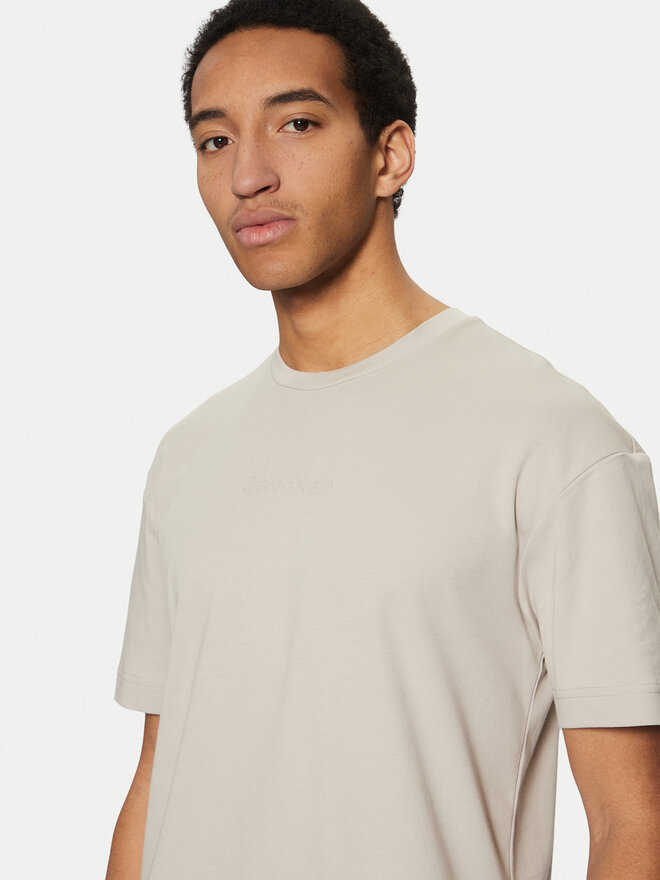 Calvin Klein Calvin Klein Camiseta K10K114167 Beis Slim Fit