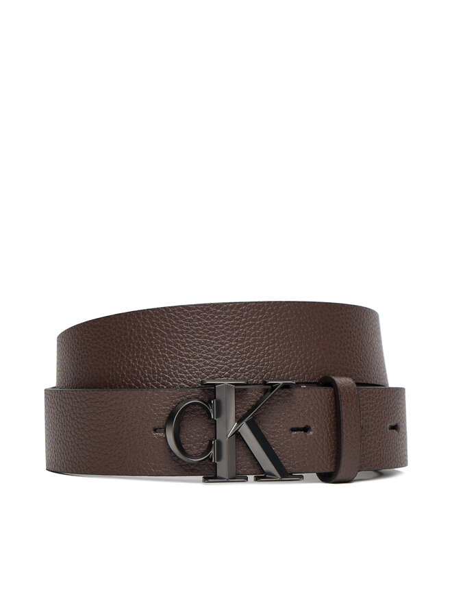 Calvin Klein Moški pas Calvin Klein Ck Buckle 32Mm LV04D7022G Rjava