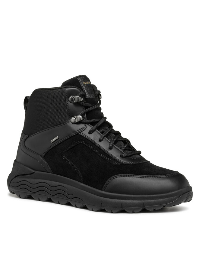 Geox Pohodni čevlji Geox D Spherica 4X4 B Abx D4626B 08522 C9999 Črna