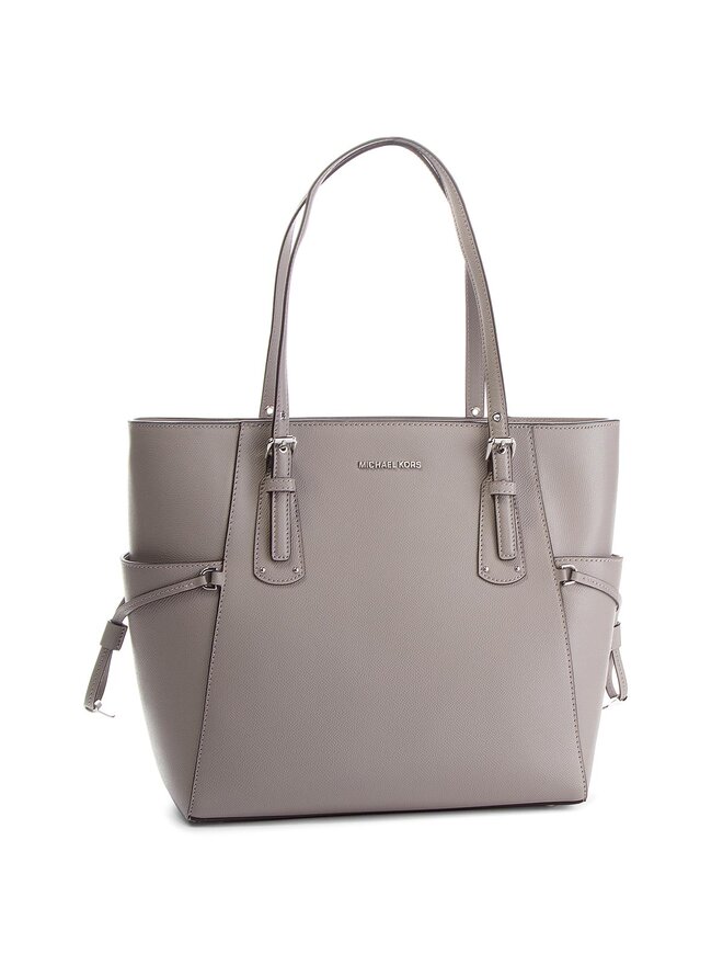 Handtasche MICHAEL Michael Kors Voyager 30F8SV6T4L Grau eschuhe
