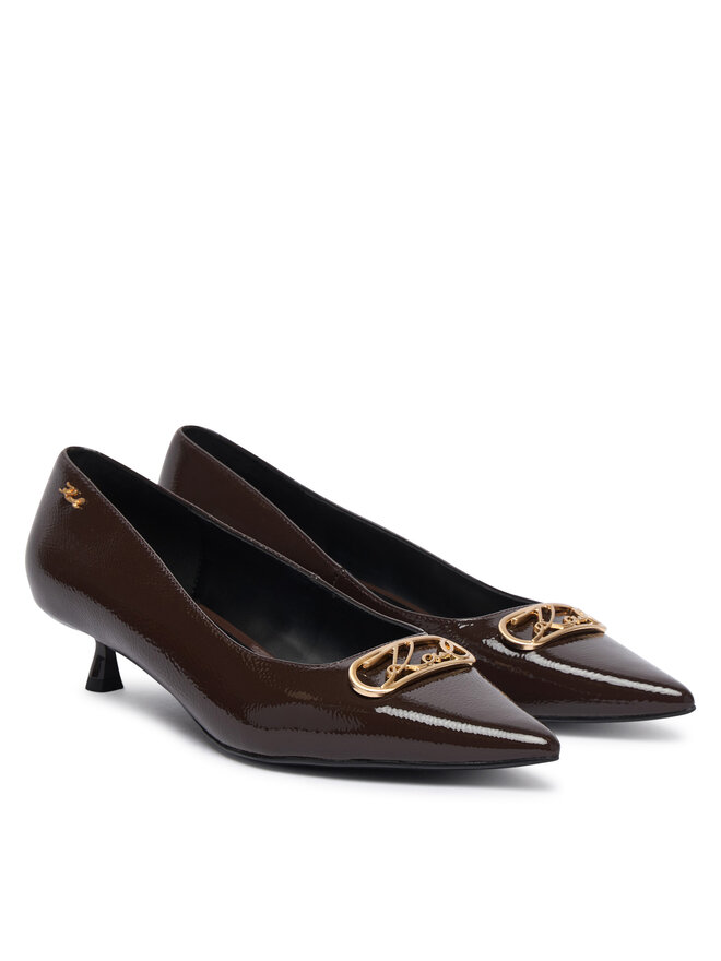KARL LAGERFELD Pumps KARL LAGERFELD Pasha Signia KL30121 Dunkelbraun