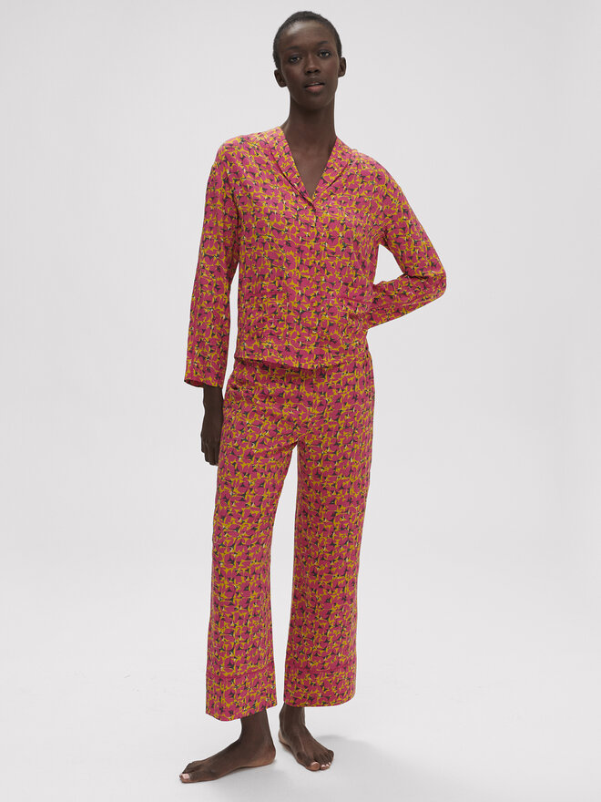 Simone Pérèle Simone Pérèle Camiseta de pijama Songe 18S957 Rosa Wide Fit