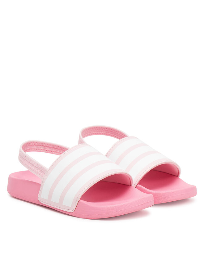 adidas Sandały adidas adilette Estrap JR5331 Różowy
