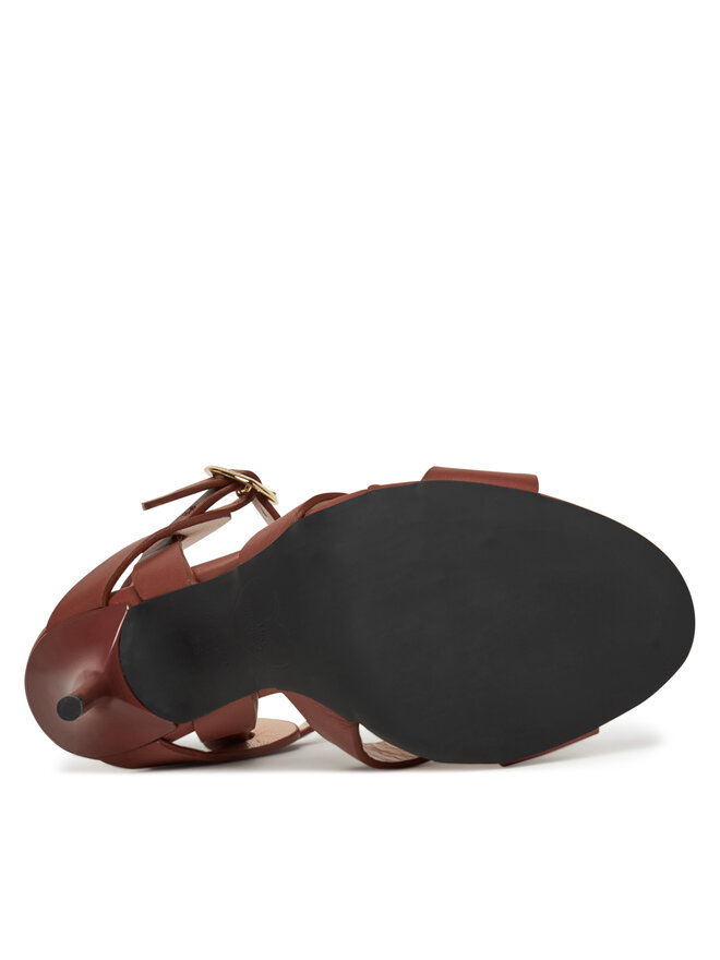 LOVE MOSCHINO Sandali LOVE MOSCHINO JA16069G1MIA0201 Rjava
