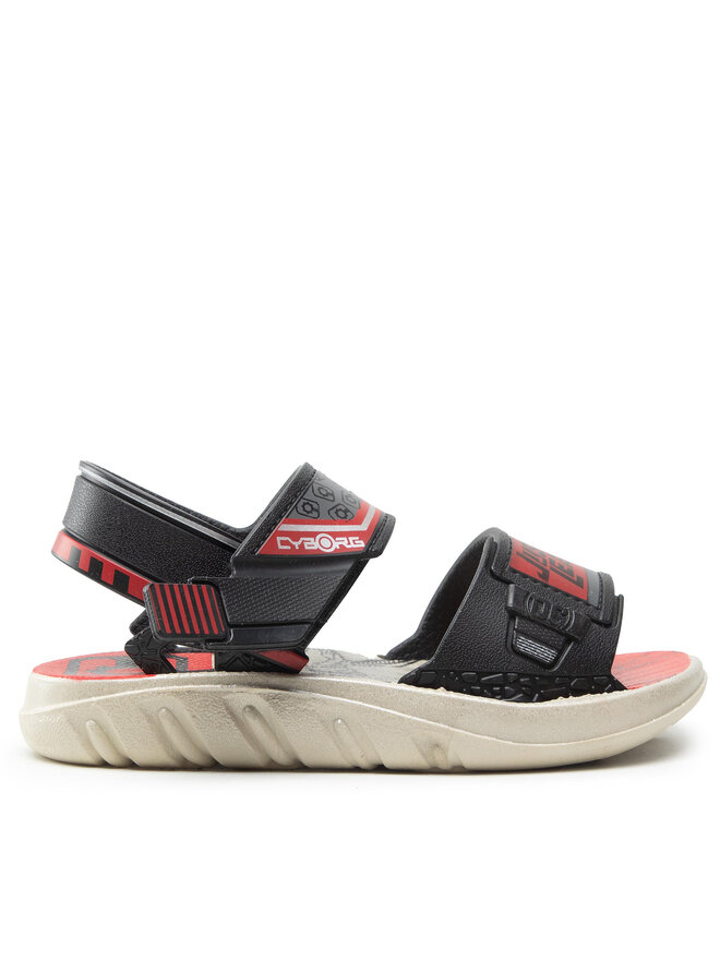 Grendene Kids Szandál Grendene Kids Liga Da Justica Sandalia Inf 22589 Fekete