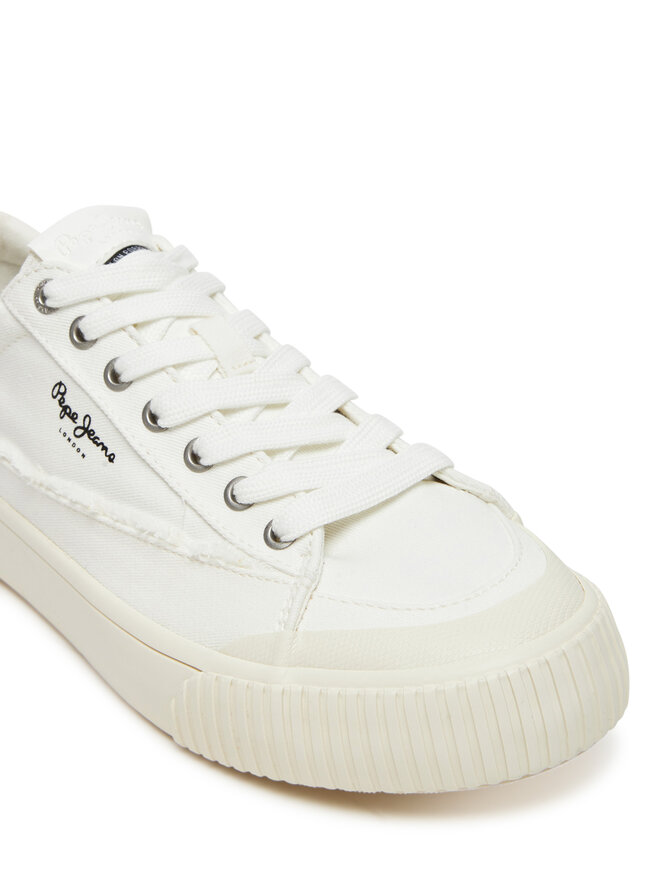 Pepe Jeans Tenisówki Pepe Jeans Ben Fresh W PLS31589 Biały