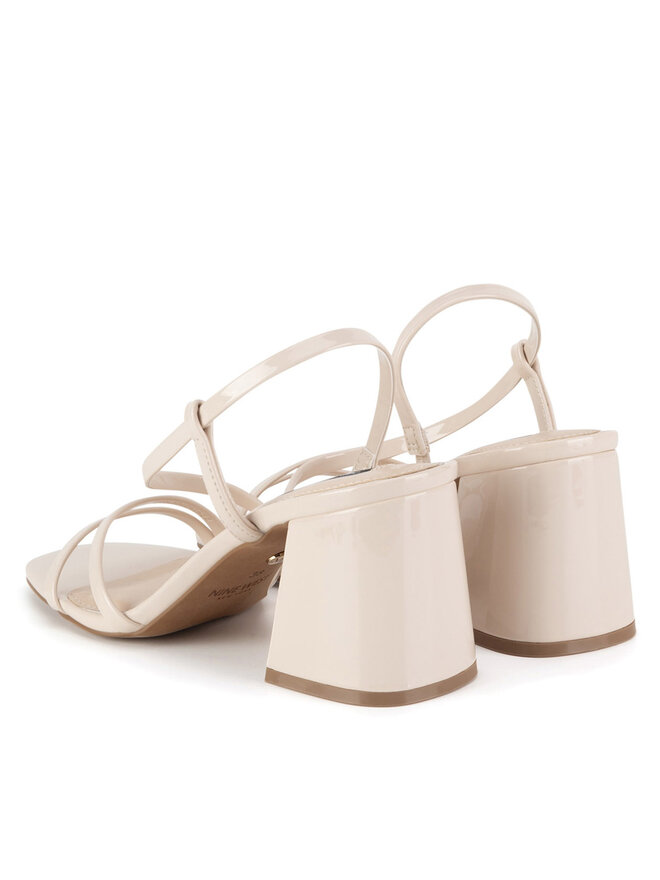 Nine West - Sandales Copen Femme - Plateforme 4.2cm - Talon 6cm - Textile - Enfilage Direct