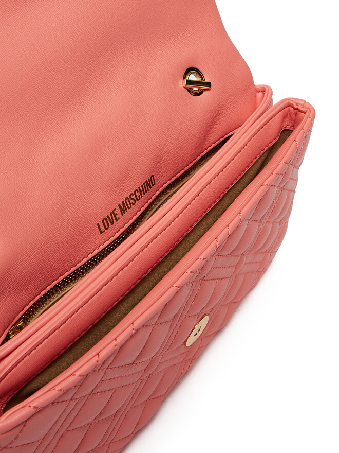 LOVE MOSCHINO Torebka LOVE MOSCHINO JC4097PP1MLA0464 Koralowy