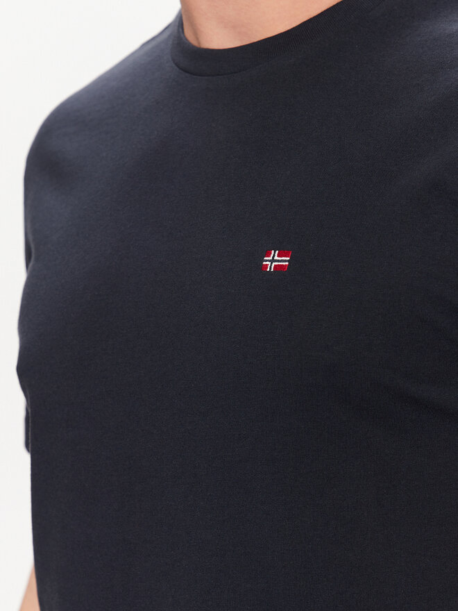 Napapijri Napapijri T-Shirt Salis NP0A4H8D Σκούρο μπλε Regular Fit