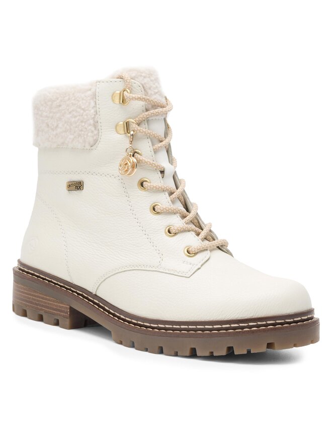 Remonte Schnürstiefeletten Remonte D0B74-81 Weiß