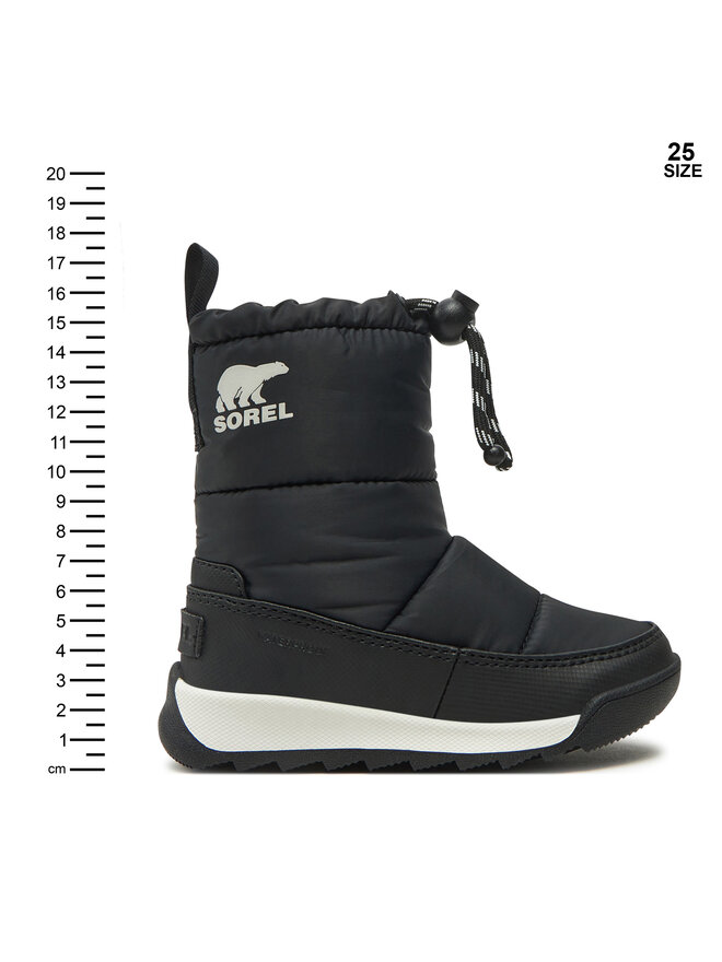 Sorel Μπότες Χιονιού Sorel Whitney II Plus Puffy Wp 2088572010 Μαύρο
