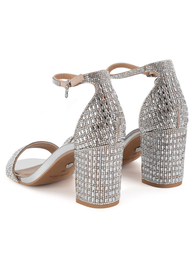 Nine West Босоніжки Nine West WFA3032-1 Срібний