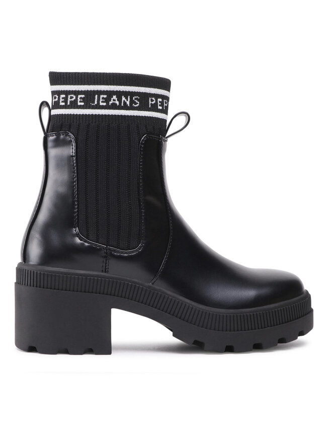 Pepe Jeans Ботильйони Pepe Jeans Coventry Chelsea PLS50443 Чорний