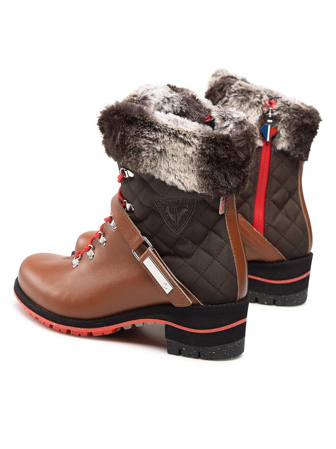 Rossignol Schnürstiefeletten Rossignol Megeve RNJW220 Braun