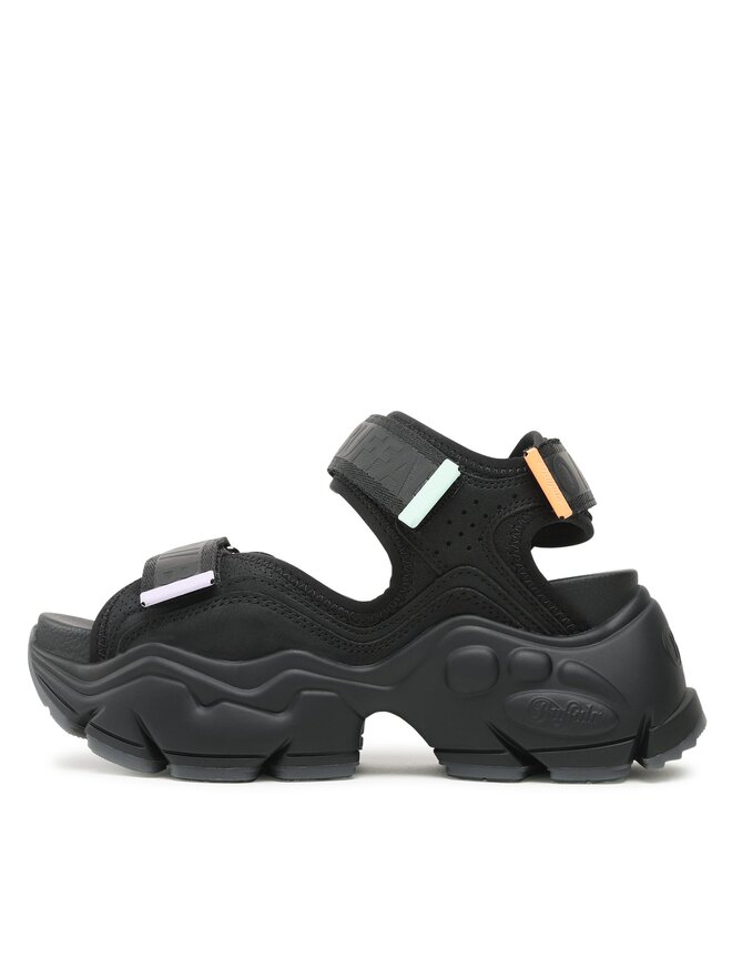 Buffalo Sandalen Buffalo Binary O BN16021141 Schwarz