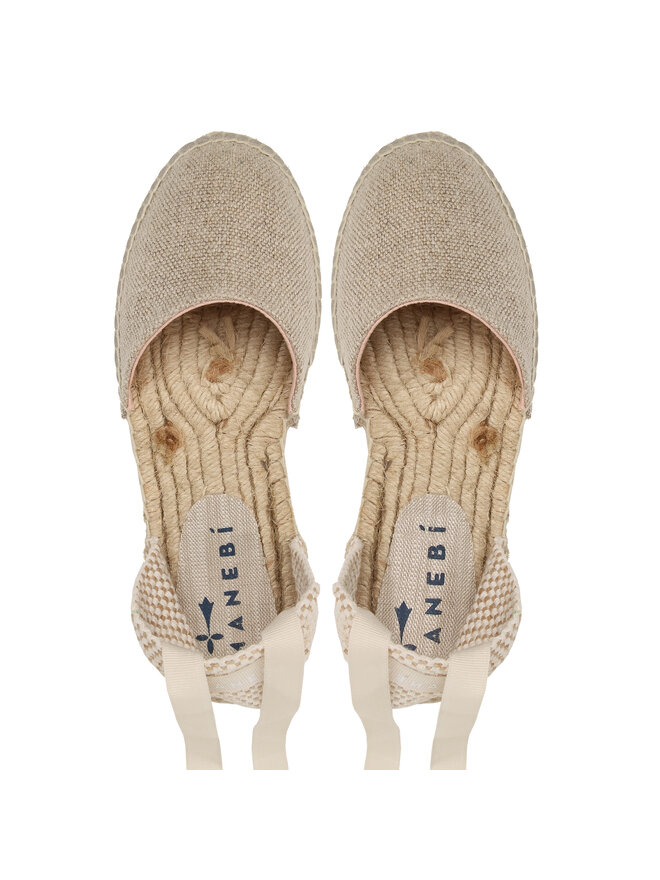 Manebi Еспадрильї Manebi Valenciana Espadrilles O 7.1 P0 Бежевий