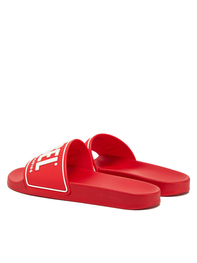 Diesel Ciabatte Diesel Y02854 P4441 H8991 Rosso